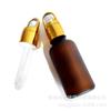 Suministro en stock 5ml10ml20ml Botella de aceite esencial marrón botella de aceite esencial esmerilada botella de aceite esencial a prueba de luz gran cantidad Congyou