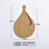 Cesta de Almacenamiento de Pared Cesta de Almacenamiento de Verduras Tejida a Mano Bolsa de Red Cesta de Pared para Cocina Cesta de Almacenamiento de Jengibre y Ajo