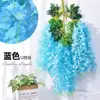Flores de Glicina Artificiales, Colgantes de Pared de Buganvilias Falsas, Enredaderas de Flores para Decoración de Bodas en Interiores y Exteriores, Flores de Seda, Accesorios para Fotografía