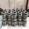 Válvula de Bola Soldada de Tres Piezas de Acero Inoxidable Q61F-16P Válvula de Bola Soldada a Tope Válvula de Bola Soldada de Tres Piezas Dn100