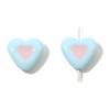 Nai Huhu Candy Cute Contas de Amor em Acrílico de Duas Cores Faça Você Mesmo Colar de Contas Feito à Mão Pulseira de Material Acessórios