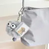 Álbum de Fotos Transparente de Dibujos Animados de 2 pulgadas para Fotos de Identificación de Estudiante, Portatarjetas Mini, Álbum de Almacenamiento Colgante para Bolso de Niña