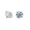 Aretes de Aleación de Titanio F136 con Base de Copa Espiral Interna, Piercings Labiales de Circonita 5A, Accesorios para Piercings G23, Cartílago de Oreja