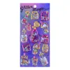 Pegatinas Selladoras Brillantes y Divertidas, Pegatinas 3D Lindas, Pegatinas de Agitar, Pegatinas Decorativas para Diarios, Pegatinas para Planificadores para Niños y Niñas