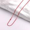 1,5 mm de eletroforese cor talão cadeia tag cadeia diy talão cadeia bolsa boneca chaveiro jóias acessórios de material