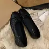 2026 Estilo Nuevo Bailarinas Francesas Redondas con Tacón Oculto para Mujer, Mocasines Planos Elegantes sin Cordones