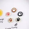 Novos Acessórios de Resina Patinha de Gato Desenho Animado Chocolate DIY Cola de Creme Capa de Celular Adesivos Caixa de Armazenamento Acessórios de Cabelo Materiais