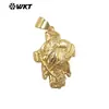 Wt-Jfe145 Forma Geométrica Artesanato Figura&Animal Pingente de Latão Esculpido Colar de Corrente Acessórios de Joalheria