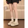 Primer Encuentro Ji Zapatos Mary Jane Birkenstock Completamente Cubiertos con Plataforma Oculta Estilo Nuevo Otoño 2026 Mocasines de Dos Vías