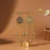 Pendientes de Pavo Real para Minorías Étnicas, Regalos Retro de Plata Miao Estilo Étnico, Accesorios de Pendientes Vintage de Imitación Plata