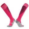 Calcetines de Fútbol Antideslizantes Transfronterizos para Hombre, Calcetines Deportivos Largos de Tubo con Suela de Toalla, Calcetines Casuales de Rendimiento con Dos Rayas, Calcetines de Fútbol para la Copa del Mundo