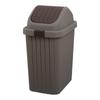 Cubo de Almacenamiento Nórdico Cubo de Basura de Cocina Tapa Abatible Cesto de Papel de Desecho de Plástico al por Mayor Productos de Plástico para el Hogar