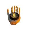 Lámpara de Vela de Mano de Calavera de Halloween Transfronteriza Decoración de Mano de Fantasma de Pascua Lámpara de Apoyo Adorno de Ambiente Creativo Luz Nocturna