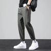 2024 Verano Nuevo Estilo Americano High Street Pantalones Utilitarios para Hombre Pantalones Rectos Holgados Versátiles Vibe Japonés Pantalones Casuales