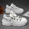 Zapatos de Hombre de Moda 2026 Nuevos Zapatos de Hombre Estilo Europeo Zapatillas Casuales de Suela Gruesa para Aumentar la Altura con Diseño Único