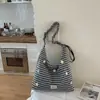 Bolsa Grande de Couro Relaxado para Mulheres 2026 Nova Coleção Primavera Casual Bolsa Transversal Bolsa de Ombro para o Trabalho Bolsa de Tecido Leve