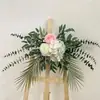 Flores Artificiales para Decoraciones de Puertas, Señales de Bienvenida, Gran Apertura, Celebraciones de Bodas, Flores para Señalización de Agua, Flores de Tablero KT, Señales Direccionales, Decoraciones Florales Colgantes
