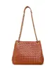 Bolso bandolera de paracaídas de alta costura tejido para mujer, bolso de hombro de moda vintage, bolso de mano tipo cubo con cadena