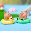 Adornos Lindos de Capibara de Resina Adornos para Fiesta Acuática de Verano Accesorios DIY para Micro Paisajismo Fuente de Fábrica