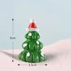 Boneco de Neve de Natal micro paisagem paisagem bacia de neve pequenos ornamentos chaveiro pingente Papai Noel resina presente atacado