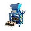 Máquina semi-automática pequena para produção de tijolos de cimento máquina para fabricar tijolos ocos de cimento sem queimação equipamento para blocos de concreto