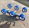 Accesorios para Remolques Aohang Juego de Poleas Rodillos Laterales para Remolque de Bote de Goma Rueda Superior Rueda para Remolque Marino de Yates y Lanchas a Motor