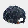 Gorra de Propietario de Tela Vaquera Estilo Americano, Marca de Moda de Amazon, Gorro sin Visera Hip-Hop Unisex, Gorro Vintage con Borde de Lechuga