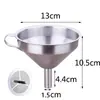 Bico Pourer de Vinho Espessado em Aço Inoxidável 304, Concha de Vinho, Pourer de Óleo, Colher de Vinho, Dispensador de Vinho Doméstico