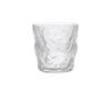 Taza nórdica de glaciar con patrón de hielo, venta al por mayor, taza japonesa transparente de vidrio para vino tinto, jugo, taza de agua con patrón de corteza, taza de manchas