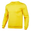 Moletoms Casuais Esportivos Novos de Primavera e Outono para Homens e Mulheres Tendência Moda Casuais Moletoms Cor Lisa Gola Redonda Manga Longa Pulôver