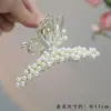 Pinza para el Cabello de Metal con Borla, Tamaño Grande para Cabello Grueso, Pinza para el Cabello de Mujer, Sensación de Alta Gama, Pinza de Tiburón para la Parte Posterior de la Cabeza, Pasador Grande, Accesorio para el Cabello