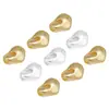 Cobre Banado a Ouro Prata Grossa Espaçadores Irregulares Pingente Pulseira DIY Colar Acessórios de Joias