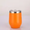Copo de Casca de Ovo Pintado com Spray Transfronteiriço, Porta-Ovo, Copo Térmico de Vinho a Vácuo de Aço Inoxidável 304, Copo Térmico com Formato de U para Presente