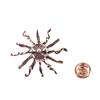Lanhao Insignia Broche de Caballero Águila Voladora Lobo Estrella de Cinco Puntas Retro Pin Sencillo Accesorios Unisex Mayoreo