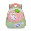Balão de Ar Quente Desenho Animado Ursinho Mochila Infantil Aluno de Jardim de Infância Bolsa Escolar Meninos Meninas Bebê Mochila de Viagem Leve