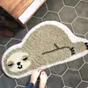 Alfombra de Terciopelo Agrupada de Alienígenas de Dibujos Animados Alfombrilla de Piso para Habitación Infantil Dormitorio Alfombrilla de Puerta de Baño Fábrica de Alfombras de Comercio Exterior Personalizada