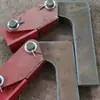 Acessórios para Gancho de Porta Traseira de Caminhão Basculante, Gancho em Forma de Sete, Gancho Articulado para Porta Elevatória, Gancho para Porta Traseira de Caminhão, Metabo