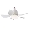 Luz de ventilador de techo para comedor, dormitorio, estudio, luz de ventilador silenciosa de frecuencia variable, modelo nuevo para uso doméstico