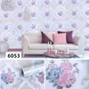 Papel de parede autoadesivo por atacado quarto casa fresco estilo pastoral dormitório renovação papel de parede fundo adesivos decorativos de parede