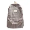 Mochila de Cuadros Estilo Japonés para Estudiantes de Secundaria y Preparatoria, Mochila Ligera Versátil Casual para Niñas, Estilo Mori
