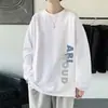 Camiseta de Manga Larga Estilo Japonés para Hombre, Verano Fina Ins Marca de Tendencia 2025 Nueva Top Moda Versátil Camiseta de Manga Larga
