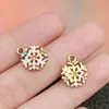 Mixto 50 Dibujos Animados Navideños Gotas de Aceite Lindo Papá Noel Copo de Nieve Regalo Alce Colgante Accesorios de Joyería Venta al por Mayor