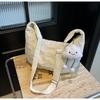 Bolso de Tela de Nailon Transfronterizo para Mujer de Gran Capacidad 2024 Nueva Llegada Combinable Casual Hombro Cruzado para Viaje Bolso Dumpling para Otoño e Invierno