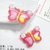 Accesorios de Resina para Manualidades de Dibujos Animados Joyería Brillo Fino Mariposa Pegamento de Crema Pasador Hecho a Mano Funda para Teléfono Móvil Hebilla de Zapato Accesorios