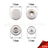Spot al por mayor 508# botones metálicos cubiertos suéter con botones abrigo hebilla de cobre hebilla de cuatro piezas de pintura botones de cobre