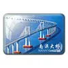 Imán de Refrigerador de Vidrio de Cristal para Souvenir Turístico de Guangdong Torre de Cantón Cintura Pequeña Zhuhai Chimelong Shenzhen Set