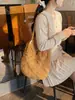 Bolsa de Palha Grande de Nova Geração 2026 para Mulheres, Bolsa de Ombro Transversal da Moda, Bolsa de Praia Estilo Férias, Bolsa Tote
