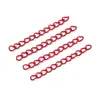 Cadena de Extensión de Cola de Cadena de Hierro Pintada Colorida de 5 cm Accesorios de Joyería DIY Colgante para Collar Llavero Bolso