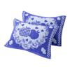 Toalla de Almohada de Peonía Vintage Algodón Engrosado Extra Grande Universal Cuatro Estaciones Absorbente de Sudor Suave Adulto Individual Pareja Funda de Almohada