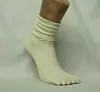 Calcetines de Cinco Dedos para Hombre, Calcetines Finos de Cinco Dedos con Bordes Enrollados, Calcetines de Media Pantorrilla, Calcetines Deportivos de Algodón Modernos, Versátiles, Transpirables y que no Asfixian